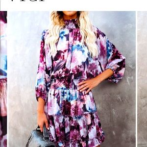 BRAND NEW WITH TAGS VICI SMOCK DRESS